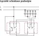 Ospel Łącznik schodowy Sonata podwójny 16AX IP20 biały (ŁP-10R/m/00) 2