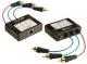 System przekazu sygnału AV Lindy Przedłużacz, konwerter Component 3 x RCA + Coaxial 1 x RCA - RJ-45 (32525) 1