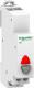 Schneider Electric Przycisk modułowy 20A 1R z lampką sygnalizacyjną czerwoną iBP (A9E18037) 1
