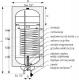 Galmet Wymiennik c.w.u. z wężownicą spiralną wiszący SGW(S) 100L prawy (06-104670) 1