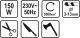 Sthor Ostrzarka wielofunkcyjna 150W (73473) 11