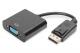 Adapter AV Digitus DisplayPort - D-Sub (VGA) czarny (AK-340410-001-S) 1