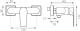 Bateria prysznicowa Ferro Algeo Square chrom (BAQ7) 2