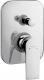 Bateria prysznicowa Ferro Algeo Square chrom (BAQ7P) 1