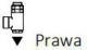 Terma Zawór odcinający zintegrowany z trójnikiem chrom prawy GZ (TGZOCR012) 1