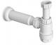 Syfon McAlpine butelkowy 5/4" DN50 niski biały (HC2-50) 1