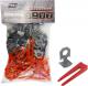 AWTools System do poziomowania płytek 7-14mm kliny 50szt.+ klips 50szt. (AW30363) 1