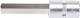 Yato Nasadka trzpieniowa imbusowa hex 1/2" H14 x 100mm długa (YT-04397) 2