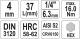 Yato Nasadka trzpieniowa imbusowa hex 1/4" H4 x 37mm (YT-04371) 3