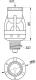 GTV Czujnik ruchu CR-6 60W E27 220 - 240V 360° (CR-CR6000-00) 1