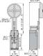 Lovato Electric Wyłącznik krańcowy 1R 1Z migowy dźwignia z regulacją rolki tworzywo (KBF3S11) 2