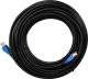 Goobay Kabel krosowy outdoor patchcord U / UTP kat. 6 CCA czarny 75m (94397) 2