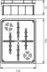 Elektro-Plast Puszka podtynkowa 156 x 196 x 70mm pomarańczowa (11.8) 1