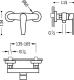 Bateria prysznicowa Tres Class chrom (20516701) 1