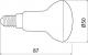 GTV Żarówka LED E14 6W 470lm 220 - 240V ciepły biały (LD-R5060W-30) 1