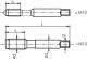 Fanar Gwintownik ręczny M6 3szt. (A4-235D51-0060) 2