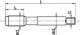 Fanar Gwintownik maszynowy M22x1,5 (E1-131001-0225) 2