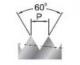 Fanar Gwintownik calowy maszynowy 1/4"-20 (C2-111101-4127) 1