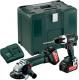 Zestaw elektronarzędzi Metabo Zestaw akumulatorowy Combo Set 2.4.1 18 V wiertarko-wkrętarka + szlifierka (685038000) 1