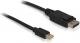 Kabel Unitek 2m czarny (MINIDISPALY/DISPLAYP) 1