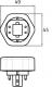 Świetlówka kompaktowa GE Lighting GX24q-1 13W (34387) 2