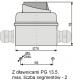 Elektromet Łącznik krzywkowy 0-1 3P 12A IP65 Łuk E12-13 w obudowie (921213) 1
