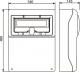 Elektromet Rozdzielnica budowlana 12 modułow 2x16A 5P 400V, 2x32A 5P 400V, 1x63A 5P 400V, 2x16A 1P+Z RSS-04 IP44 (942040) 2