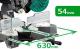 Ukośnica Hitachi Piła ukośna 305mm 1520W (C12RSH2WA) 2