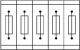 Phoenix Contact Złączka szynowa na bezpiecznik 5x2030 5 2-przewodowa 0,2-4mm2 UK 5-HESILED 24 czarny (3004126) 2