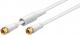 Kabel Goobay Antenowy (F) 10m biały (67298) 1