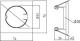 GTV Oprawa punktowa Parma IP20 inox kwadrat (OP-PAST2-02) 2