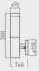 Kinkiet GTV Milan 1x40W  (OS-MILA00A-00) 1
