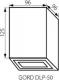 Lampa sufitowa Kanlux Gord 1x25W  (25470) 2