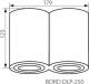 Lampa sufitowa Kanlux Bord 2x50W  (22555) 3