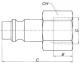 PREMA Szybkozłącze 3/8"  (80.0244.72.38W) 2