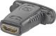 Adapter AV Goobay HDMI - DVI-I czarny (68690) 1