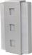 Zamel Gong dwutonowy GLASSO GNS-248-SRB 230V srebrny (SUN10000116) 1