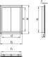 Vents Drzwiczki rewizyjne białe 400 x 500mm (WPD400X500) 2