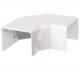 Kopos Naroże płaskie 25.2x20.2mm 90° kremowo-biały LHD 25x20 8913 1
