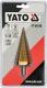 Wiertło Yato stopniowe walcowe 6 11 14 8 17 20 32 29 23 38 26 35mm  (YT-44740) 2