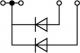 Wago Złączka diodowa 4-przewodowa 1,5mm2 (279-620/281-408) 3