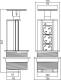 GTV Biurkowy rozgałęziacz wpuszczany 100mm 3 x SCHUKO srebrny 1,8mm (AE-BPW3GS-80) 1