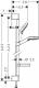 Zestaw prysznicowy Hansgrohe przesuwny  (26553400) 2
