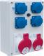 Pawbol Rozdzielnica R-BOX 240 1x32A/5P 1x16A/5P 4x250V IP44 (B.1100-02) 1
