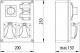 Pawbol Rozdzielnica R-BOX 240 1x32A/5P 1x16A/5P 4x250V IP44 (B.1100-02) 2