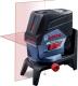 Bosch Laser krzyżowy GCL 2-50 C czerwony 20 m 1