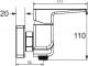 Bateria prysznicowa Omnires Parma chrom (PM7440) 2
