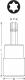 Stanley Nasadka trzpieniowa Torx 1/4" T7 (732438) 1
