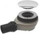 Syfon Geberit Syfon brodzikowy Uniflex z pokrywą 90mm chrom (150551211) 1