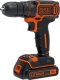 Wiertarko-wkrętarka Black&Decker BDCDC18B 18 V 2 x akumulator 1.5 Ah 1